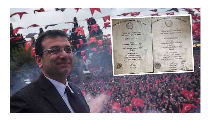 İmamoğlu için hazırlanan sahte mason diplomasının sahibi ortaya çıktı