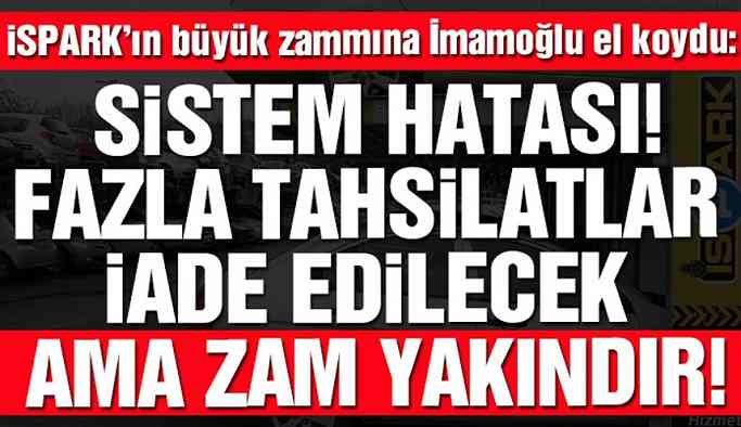 İSPARK'a zam iddialarına açıklama