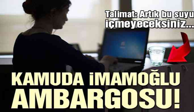Kamuda İmamoğlu Ambargosu!