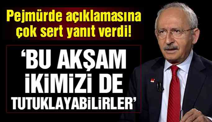 Son dakika… Kılıçdaroğlu’ndan Soylu’ya pejmürde yanıtı!