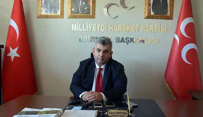 MHP Edirne İl Başkanı istifa etti