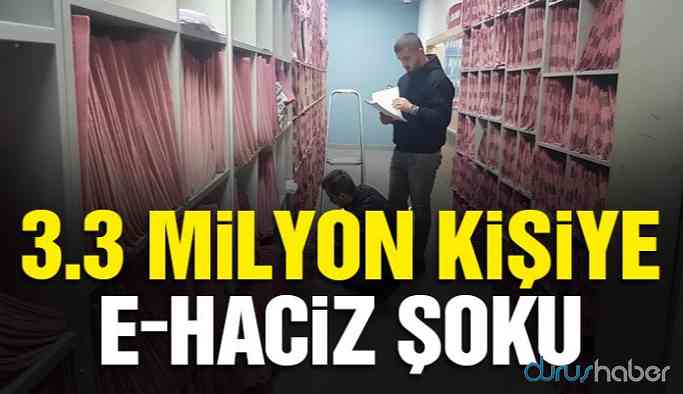 3.3 Milyon kişiye e-haciz şoku