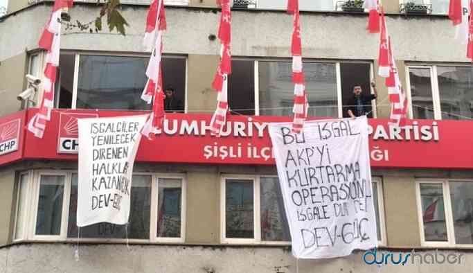 CHP binasında işgal eylemi!
