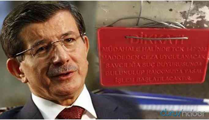 Davutoğlu'nun partisi için kiraladığı ofis mühürlendi