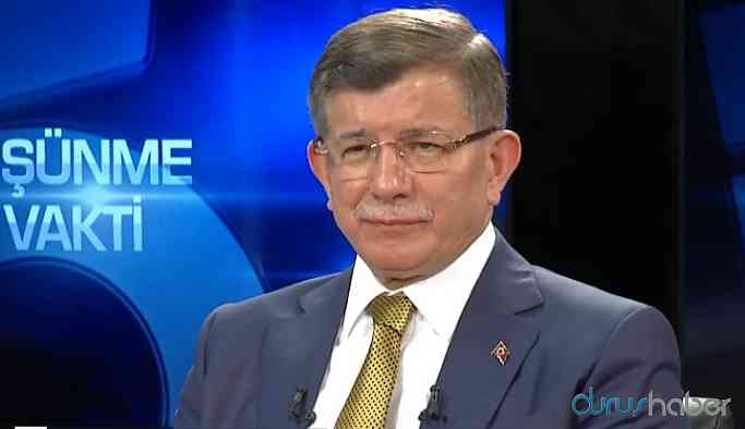 Davutoğlu: Tarih bizi mazur görecek mi?