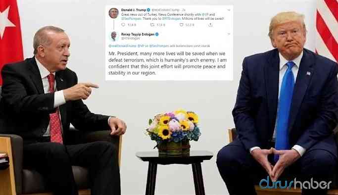 Erdoğan'dan Trump'a Twitter'dan cevap