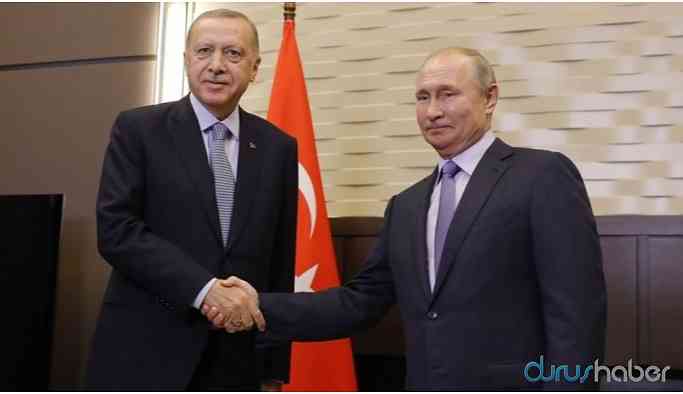 Erdoğan ve Putin bir araya geldi