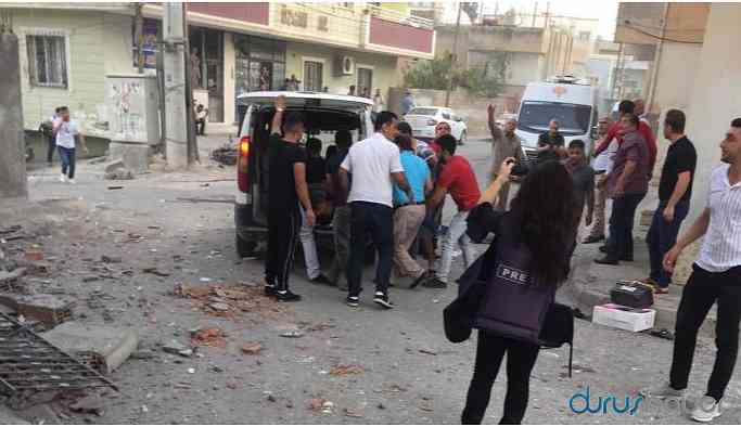 Nusaybin'de patlama: Çok sayıda yaralı var!