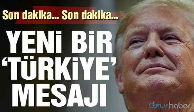Trump’tan kritik tweet: Erdoğan’la buluşmanın tarihini verdi
