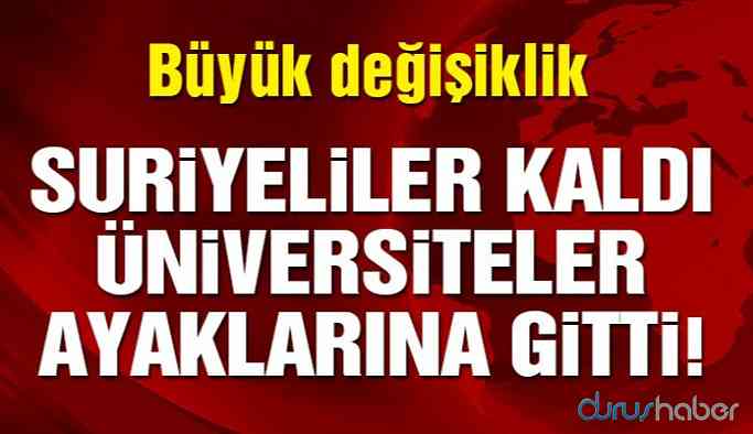Türkiye Suriye’de üniversite kuruyor