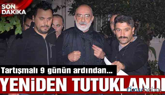Ahmet Altan yeniden tutuklandı