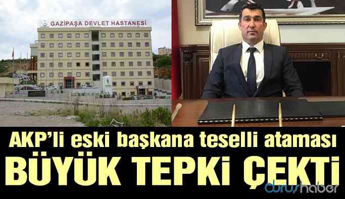 AKP’li eski başkana teselli ataması