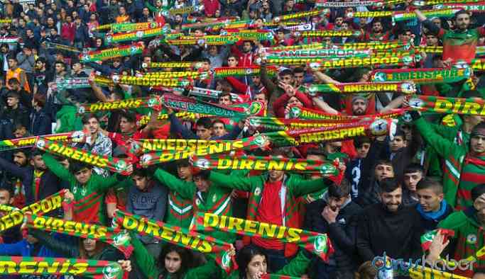 Amed Spor 'taraftar yasağı' rekorunu kırdı