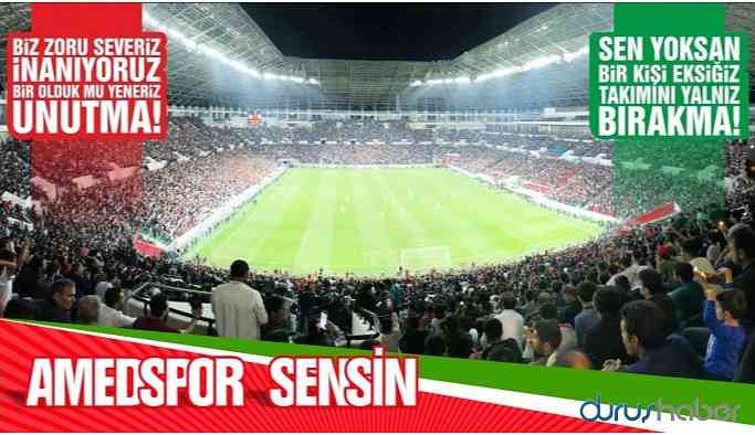Amedspor'un maç bileti 1 TL