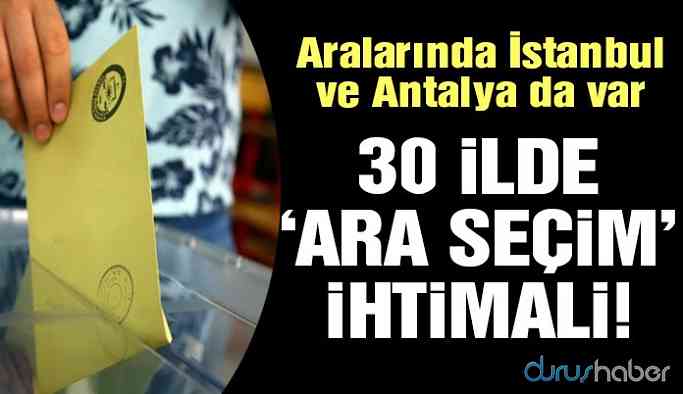 Ara seçim ihtimali güçleniyor!