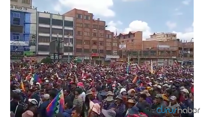 Bolivya'da halk darbeye direniyor