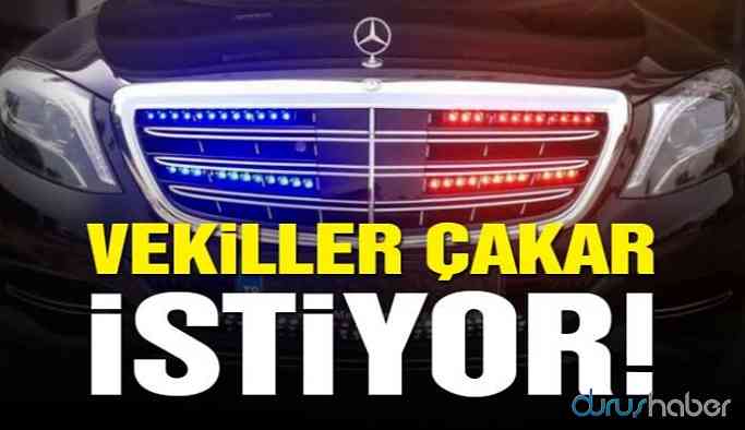 Milletvekilleri 'çakar lamba' istiyor