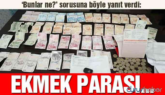 Dilencinin üzerinden servet çıktı!