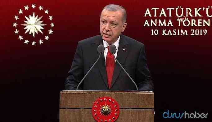 Erdoğan:En büyük katkıyı başında bulunduğum hükümetler yapmıştır