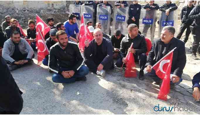 Hasankeyf'te konut mağdurları gözaltına alındı