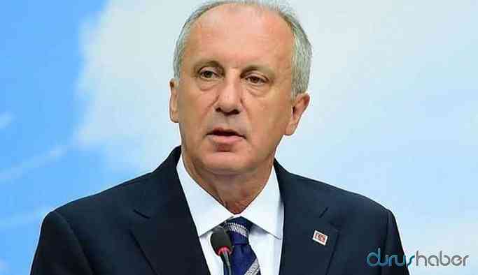 İnce'den 'Saray'a giden CHP'li' açıklaması