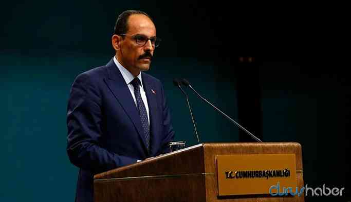Kalın'dan Arınç'a tepki!