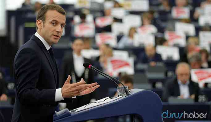 Fransa Cumhurbaşkanı Macron'dan Türkiye çıkışı!