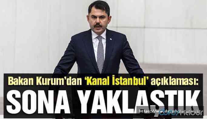 Akp İktidarından Kanal İstanbul açıklaması
