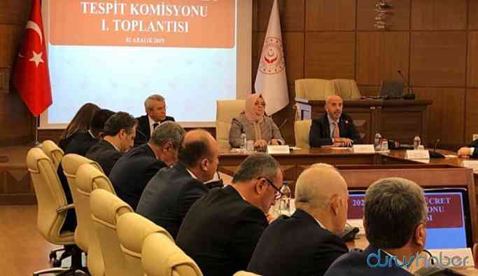 Asgari Ücret Tespit Komisyonu toplandı
