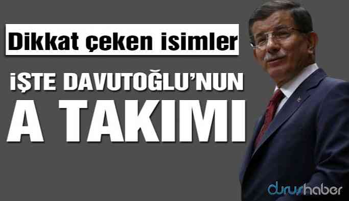 Davutoğlu'nun Gelecek Partisi'nin Kurucular Kurulu tam listesi ortaya çıktı