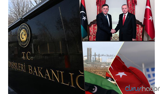 Dışişleri Bakanlığı'ndan 'Libya anlaşması' açıklaması