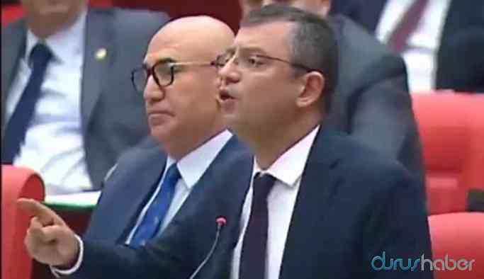 Video | Meclis'te tansiyon yükseldi! CHP'li Özgür Özel açtı ağzını yumdu gözünü