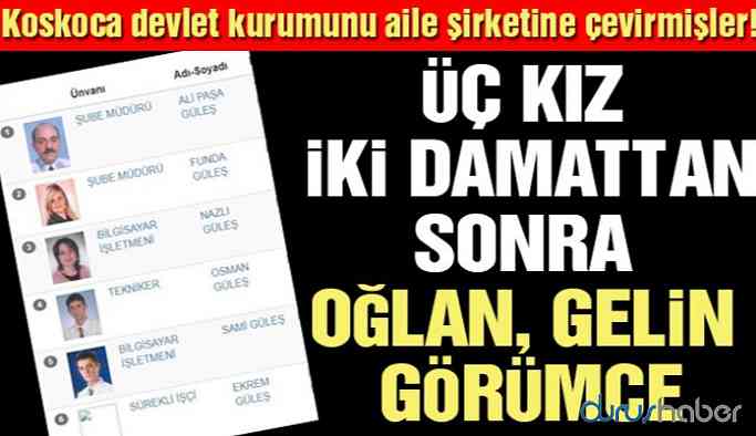 Akraba Üniversitesi! Kızlar ve damatlardan sonra oğlan, gelin, görümceye kadrolu iş!