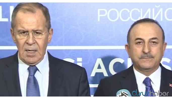 Çavuşoğlu: Libya'da ateşkes için Rus ortaklarımızla çalışıyoruz