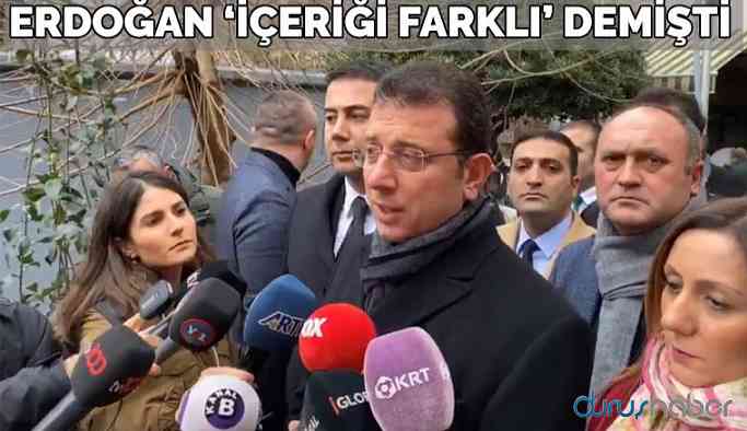 İBB Başkanı İmamoğlu '4 sayfalık mektup'u anlattı