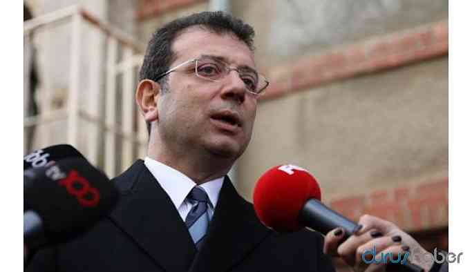 İBB Başkanı İmamoğlu'ndan 'Demirtaş' açıklaması