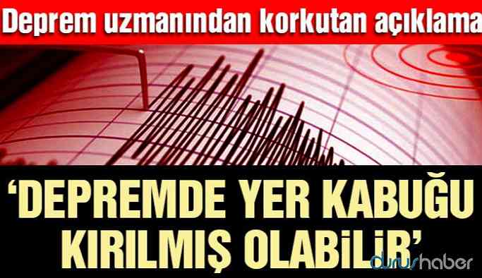 Deprem uzmanından flaş açıklama...