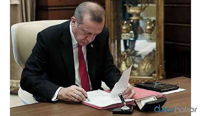Erdoğan'dan yeni atamalar! Çok sayıda isim görevden alındı!