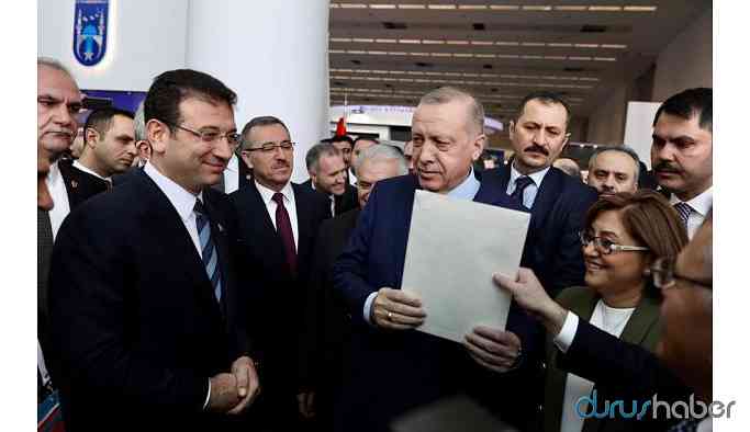 İBB Başkanı İmamoğlu, Erdoğan'a verdiği mektubun içeriğini açıkladı