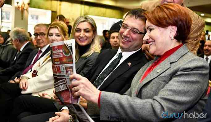 Akşener ve İmamoğlu'nu güldüren açıklama