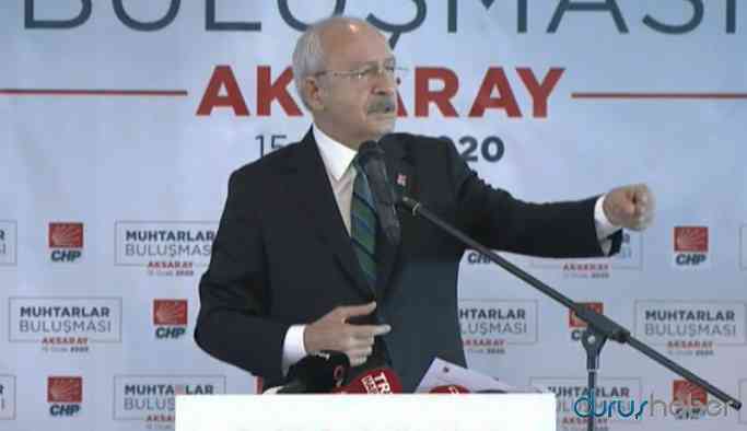 Kılıçdaroğlu: Emlak vergisinden yüzde bir de muhtarlara ödensin