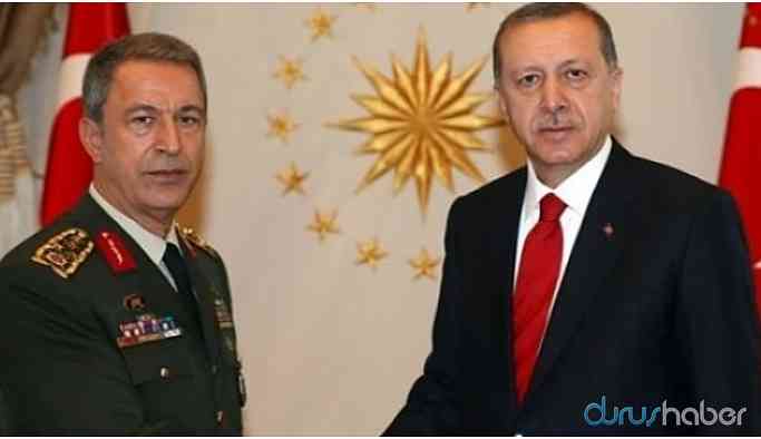 Cumhurbaşkanı Erdoğan ve Hulusi Akar görüştü