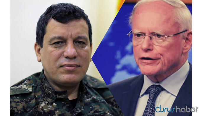 Suriye özel temsilcisi Jeffrey SDG komutanı Mazlum Abdi'yle görüştü