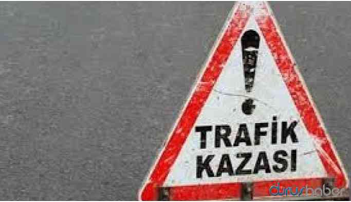 Ters şeride giren trafik polisi yayaya çarptı