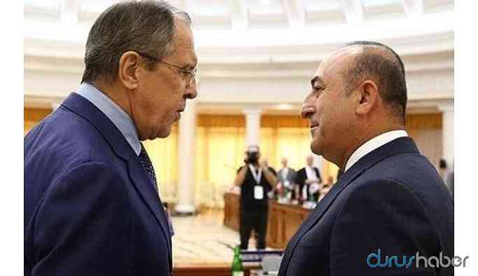 Bakan Çavuşoğlu Rus mevkidaşı Lavrov ile görüştü