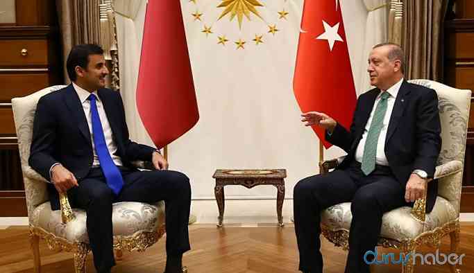 Cumhurbaşkanı Erdoğan, Katar Emiri es-Sani ile telefonda görüştü
