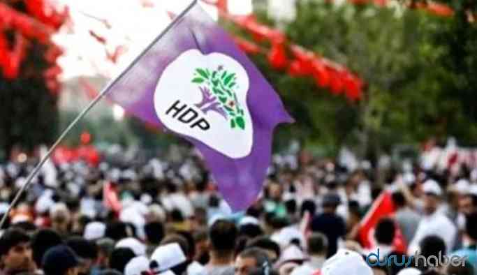 HDP'liler salgına karşı maske ve eldiven dağıttı