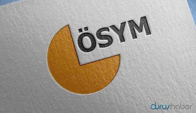 ÖSYM sınavları erteledi İşte yeni sınav takvimi