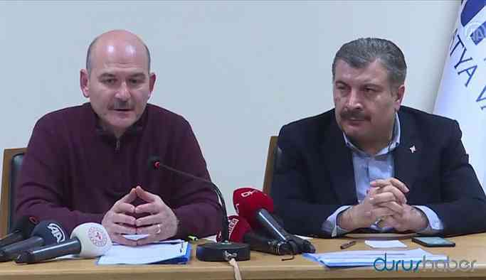 İçişleri Bakanı Soylu, Sağlık Bakanı Koca'yı böyle yalanladı