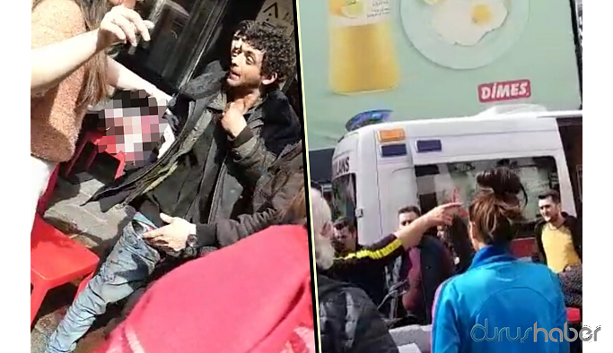Tartıştığı mülteciyi döner bıçağıyla yaraladı